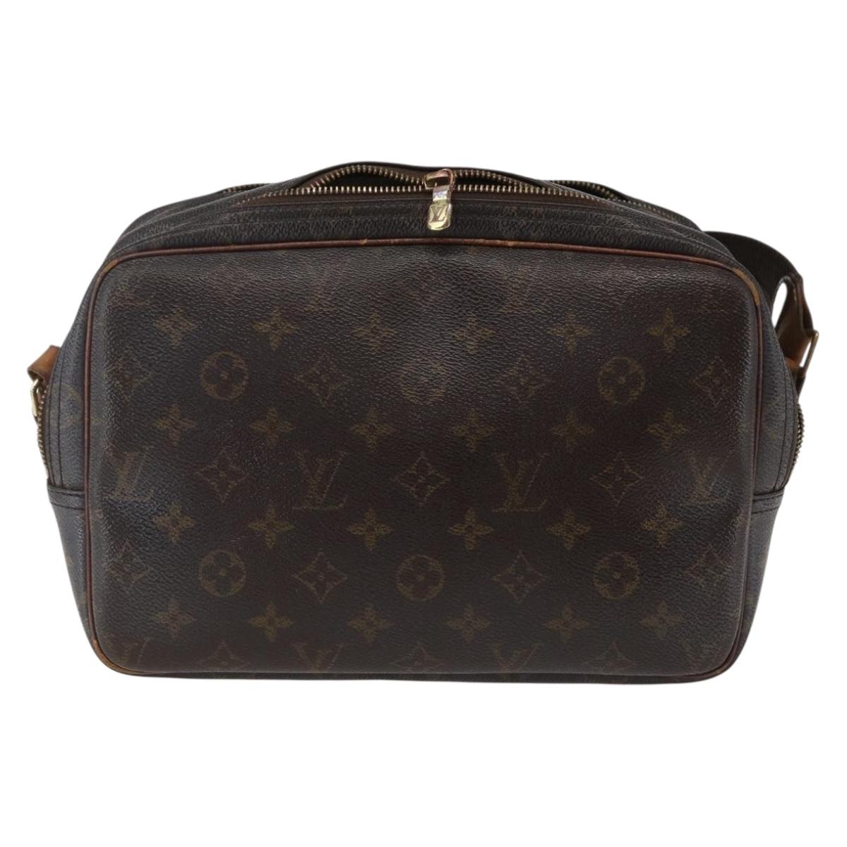 LOUIS VUITTON Monogram Reporter PM Shoulder Bag M45254 LV Auth ka2424