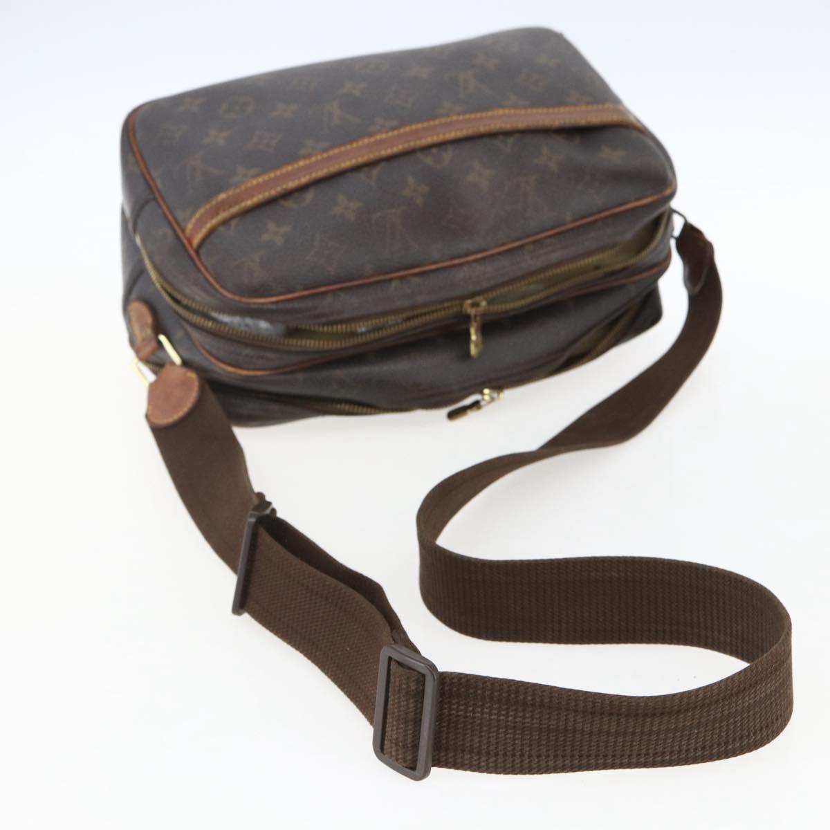 LOUIS VUITTON Monogram Reporter PM Shoulder Bag M45254 LV Auth ka2424