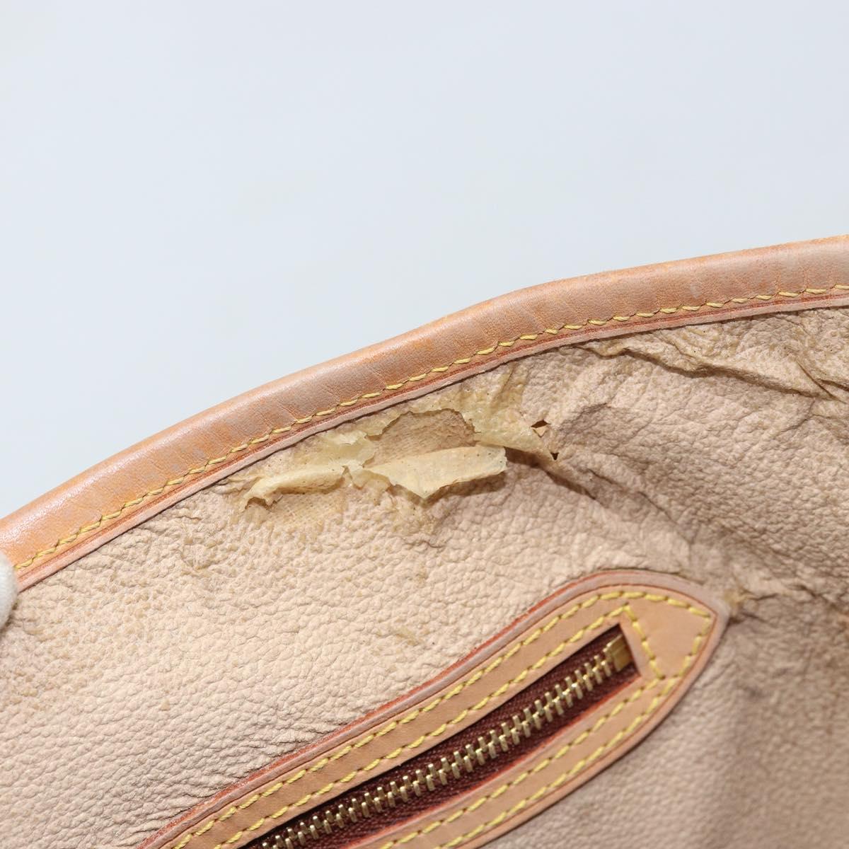 LOUIS VUITTON Monogram Bucket GM Shoulder Bag M42236 LV Auth ka2440