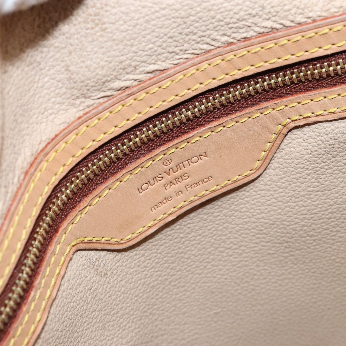 LOUIS VUITTON Monogram Bucket GM Shoulder Bag M42236 LV Auth ka2440