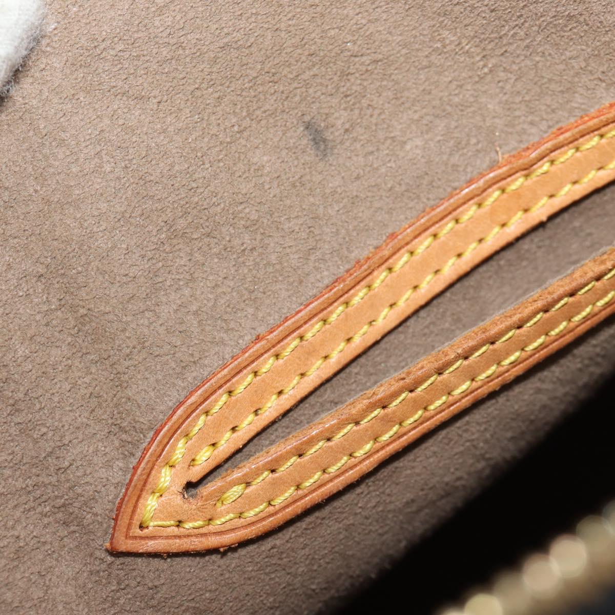 LOUIS VUITTON Monogram Multicolor Alma Hand Bag Black M92646 LV Auth ka244AV