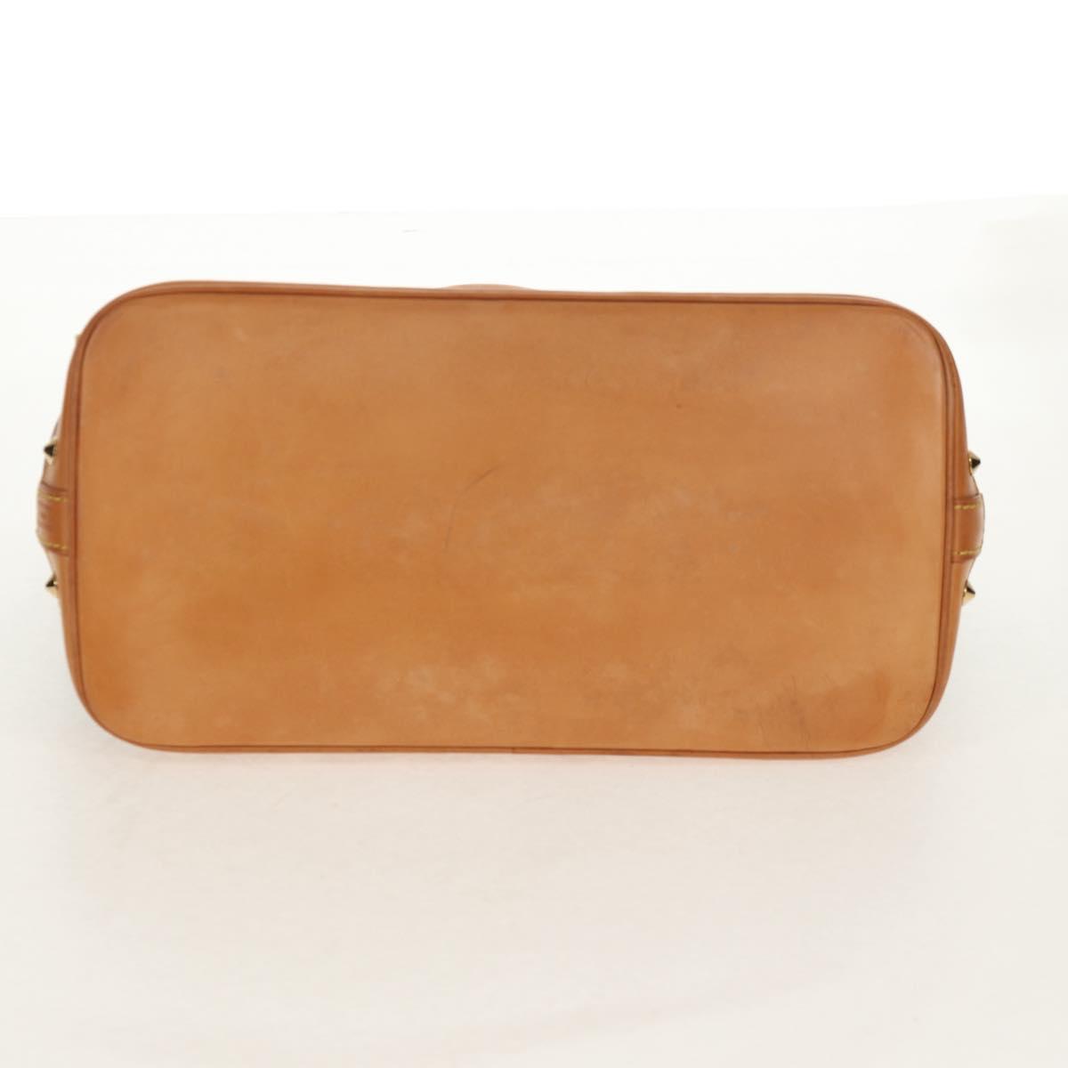 LOUIS VUITTON Monogram Multicolor Alma Hand Bag Black M92646 LV Auth ka244AV