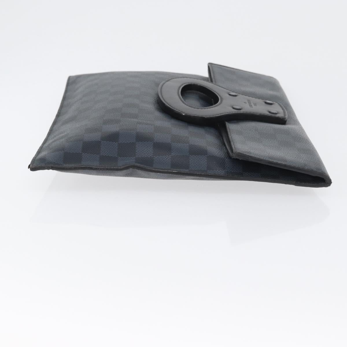 LOUIS VUITTON Damier Cobalt portfolio Clutch Bag N51101 LV Auth ka2451