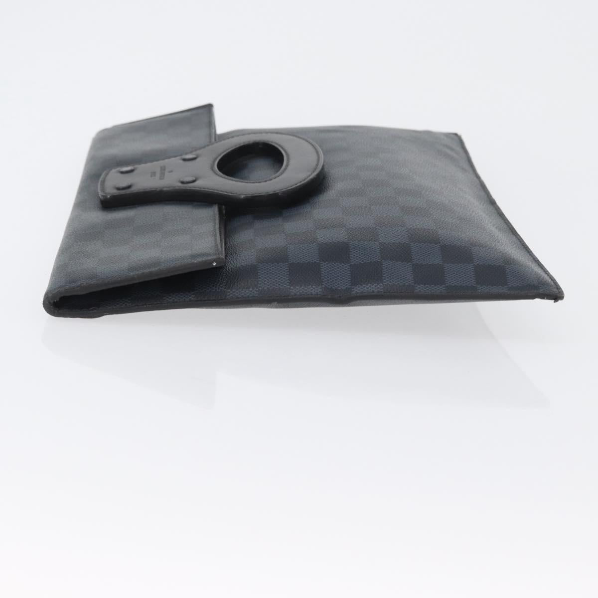 LOUIS VUITTON Damier Cobalt portfolio Clutch Bag N51101 LV Auth ka2451