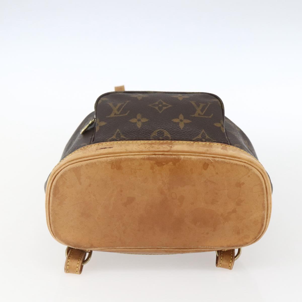 LOUIS VUITTON Monogram Montsouris PM Backpack M51137 LV Auth ka2457