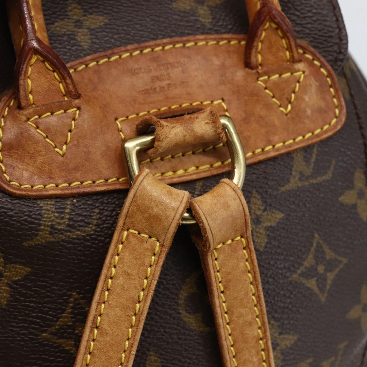 LOUIS VUITTON Monogram Montsouris PM Backpack M51137 LV Auth ka2457