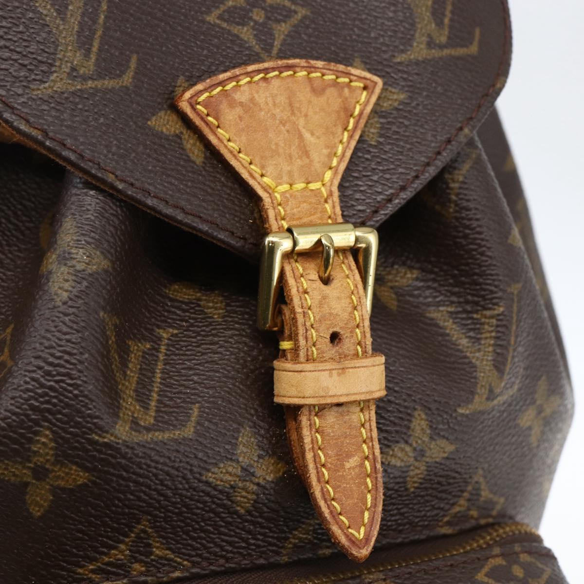 LOUIS VUITTON Monogram Montsouris PM Backpack M51137 LV Auth ka2457