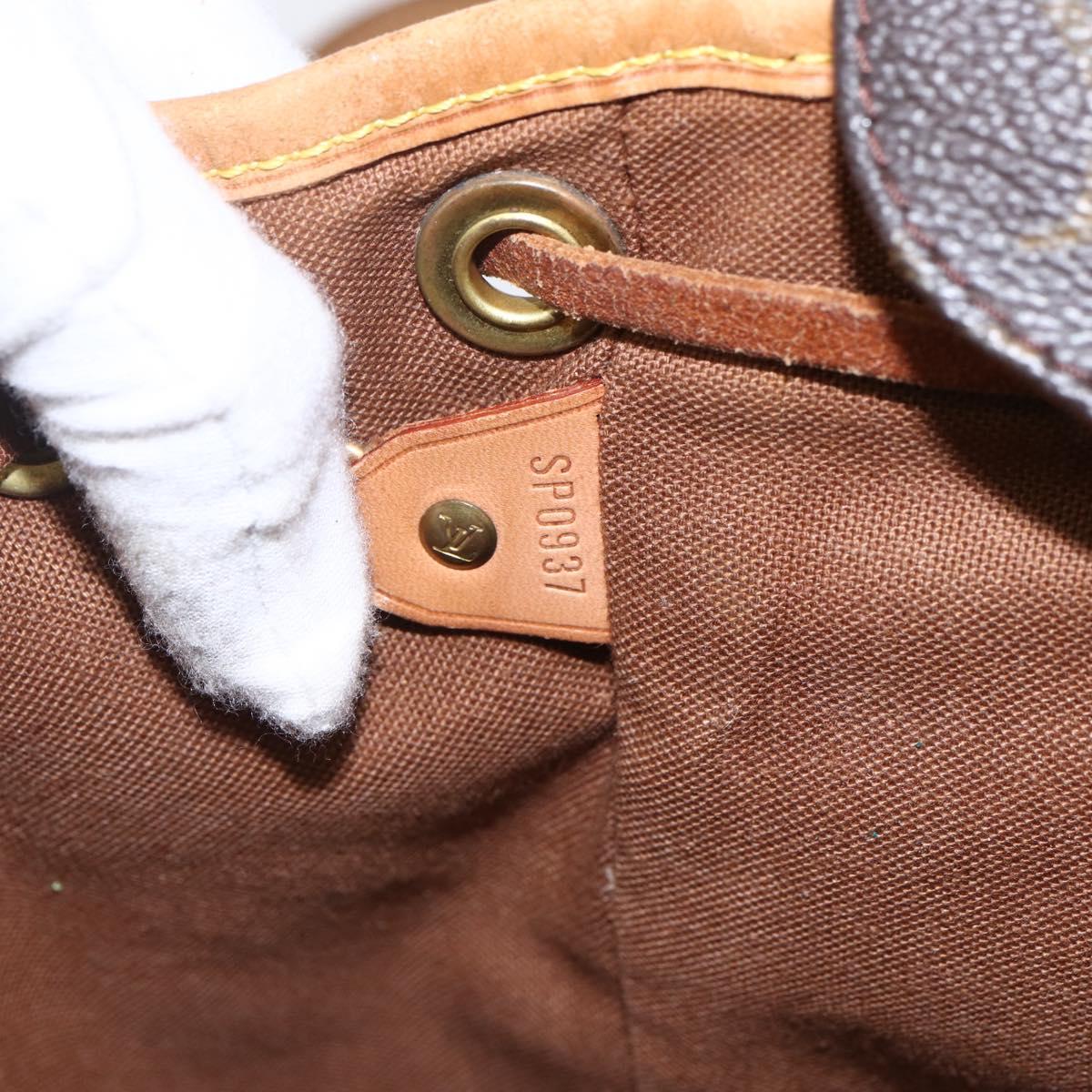 LOUIS VUITTON Monogram Montsouris PM Backpack M51137 LV Auth ka2457