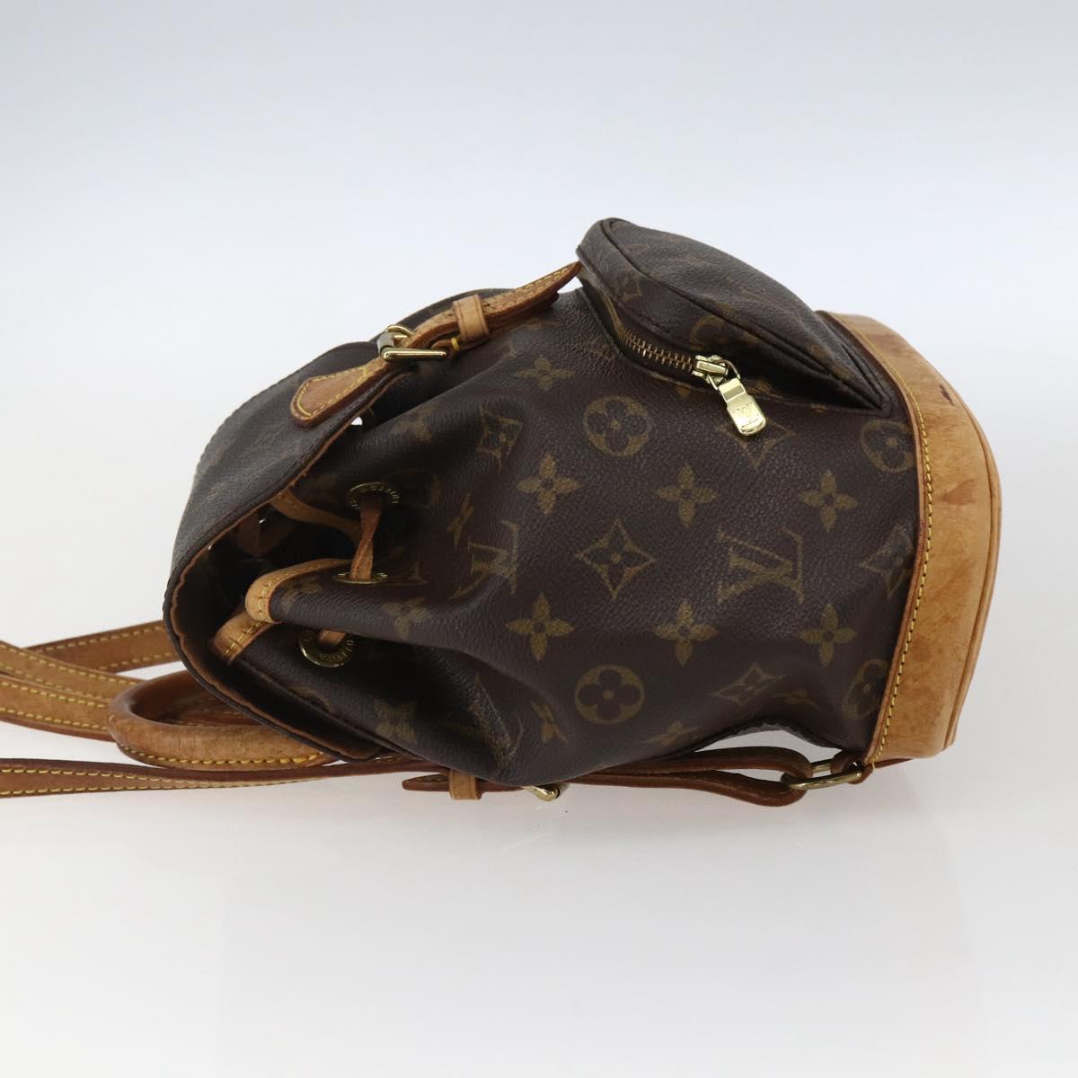 LOUIS VUITTON Monogram Montsouris PM Backpack M51137 LV Auth ka2457