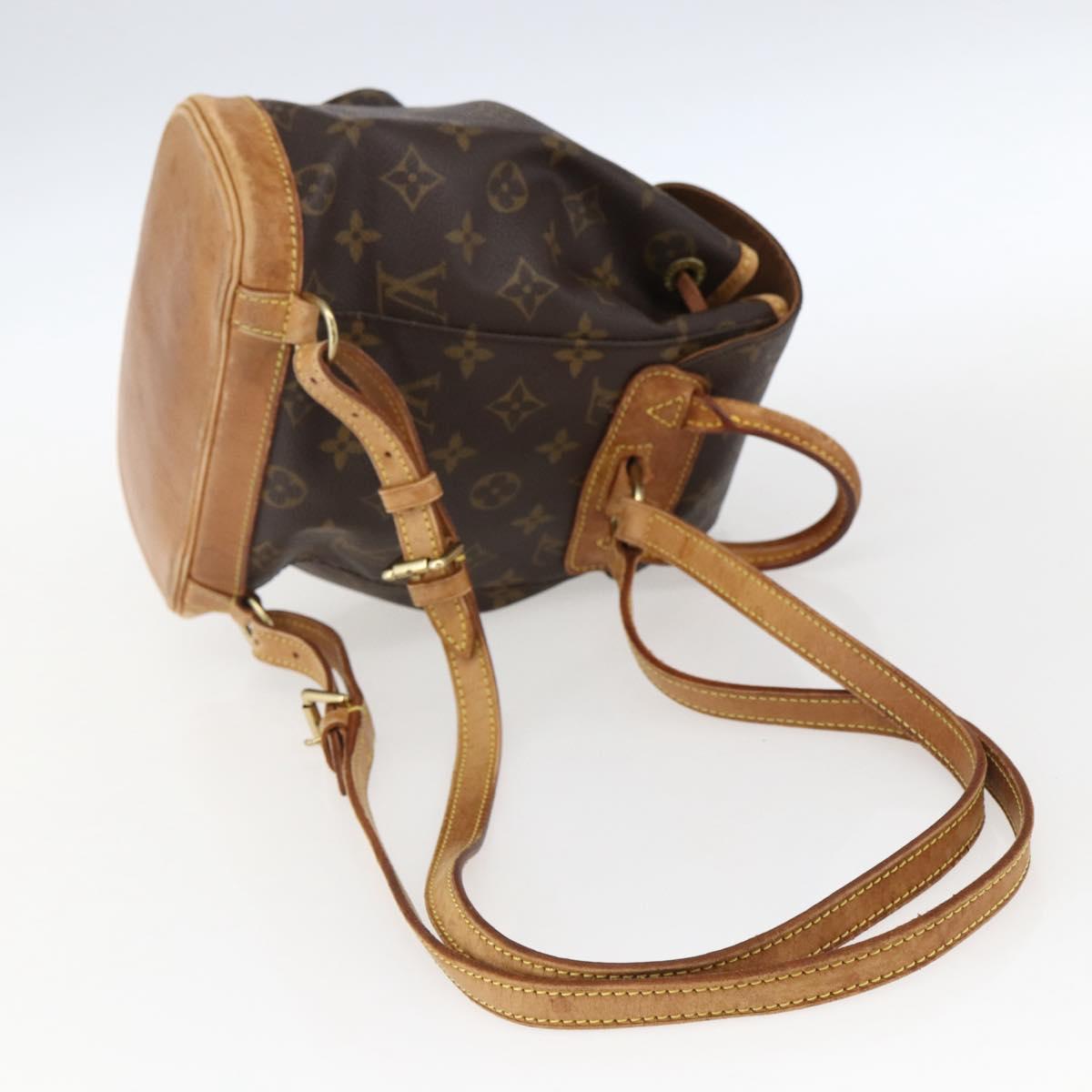 LOUIS VUITTON Monogram Montsouris PM Backpack M51137 LV Auth ka2457