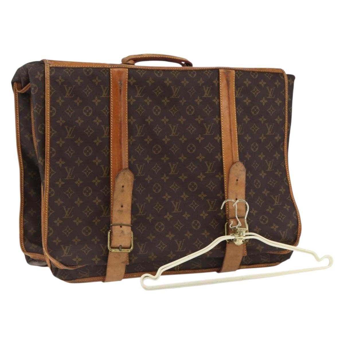 LOUIS VUITTON Monogram Suter Garment Cover M23522 LV Auth ka2461