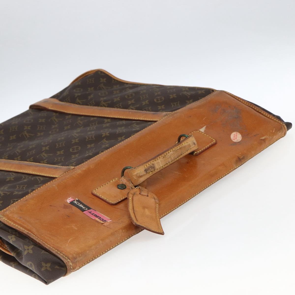 LOUIS VUITTON Monogram Suter Garment Cover M23522 LV Auth ka2461