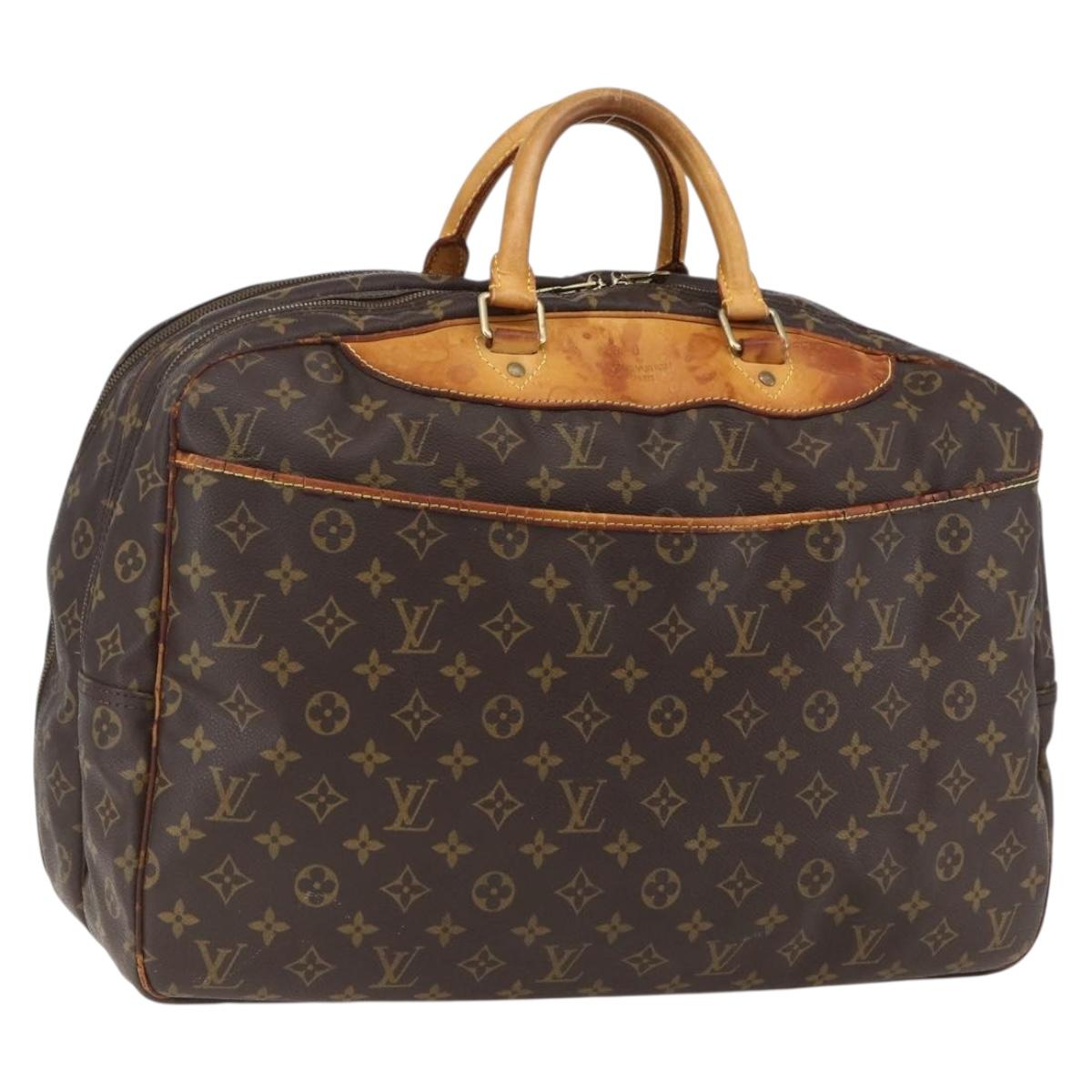 LOUIS VUITTON Monogram Alize 24H Earl Boston Bag M41399 LV Auth ka2463