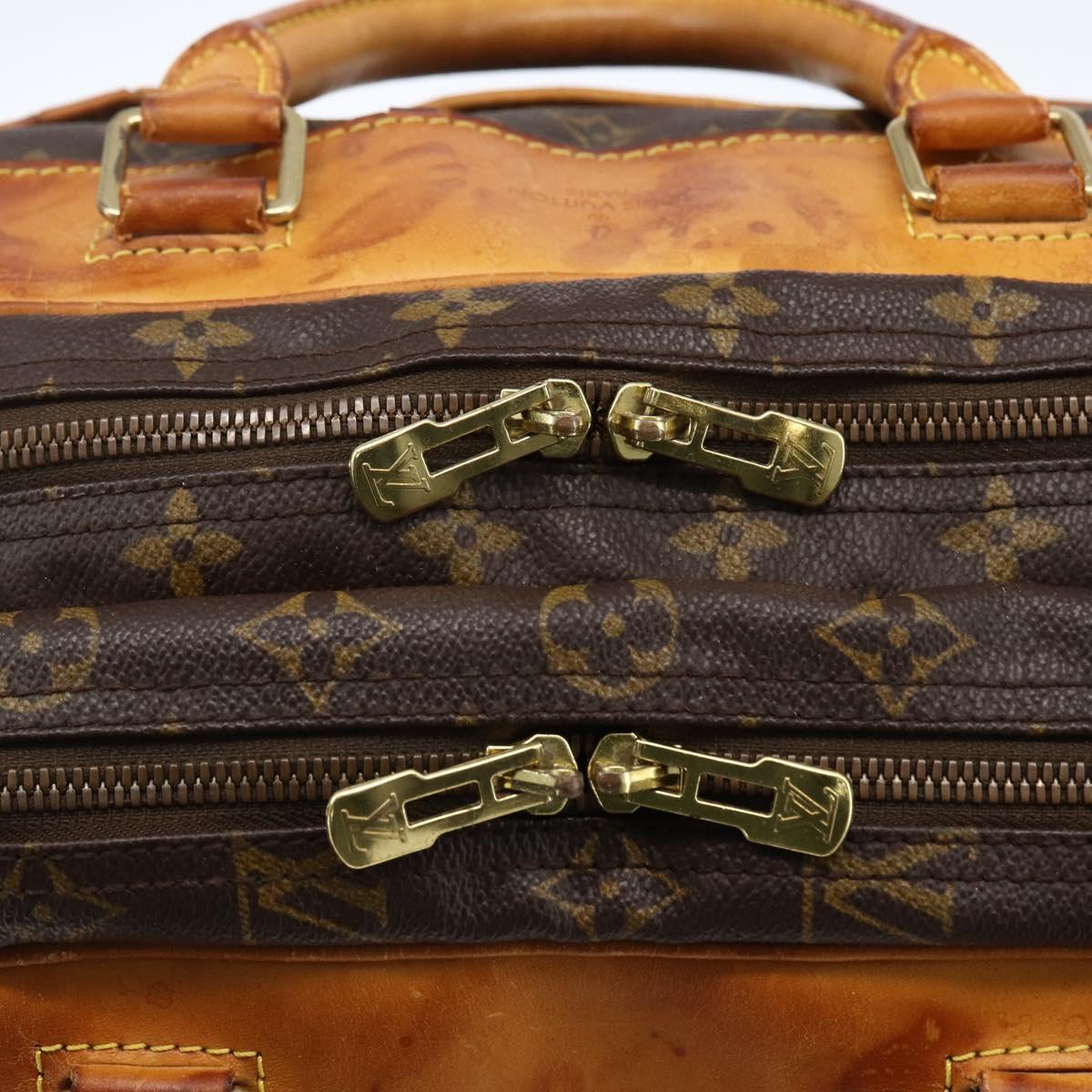 LOUIS VUITTON Monogram Alize 24H Earl Boston Bag M41399 LV Auth ka2463
