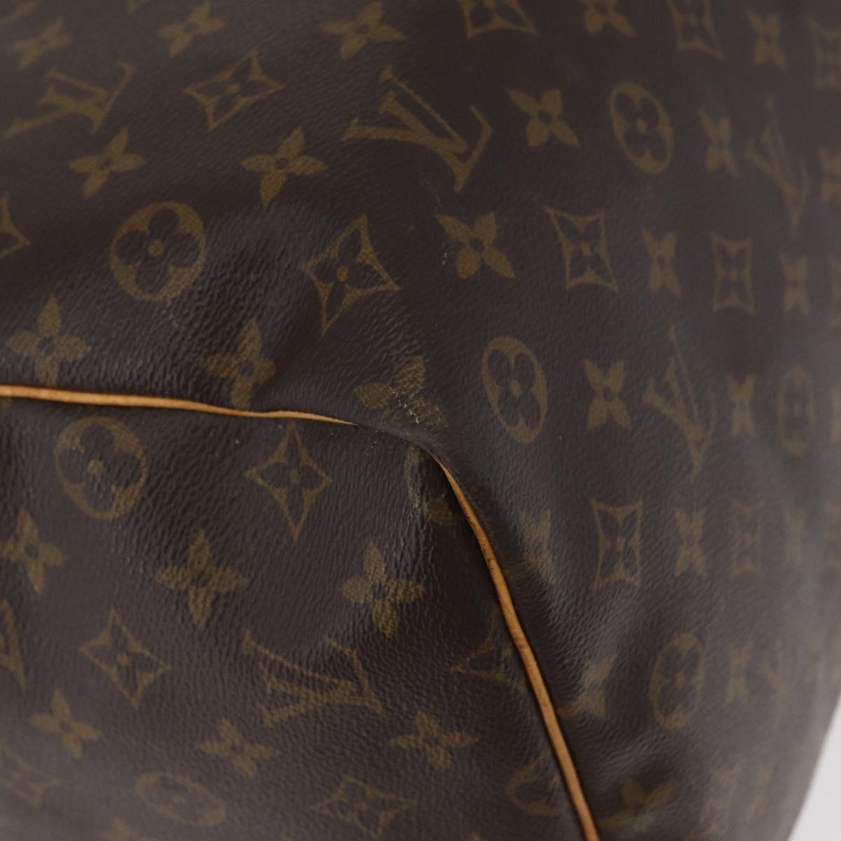 LOUIS VUITTON Monogram Keepall 60 Boston Bag M41422 LV Auth ka2464