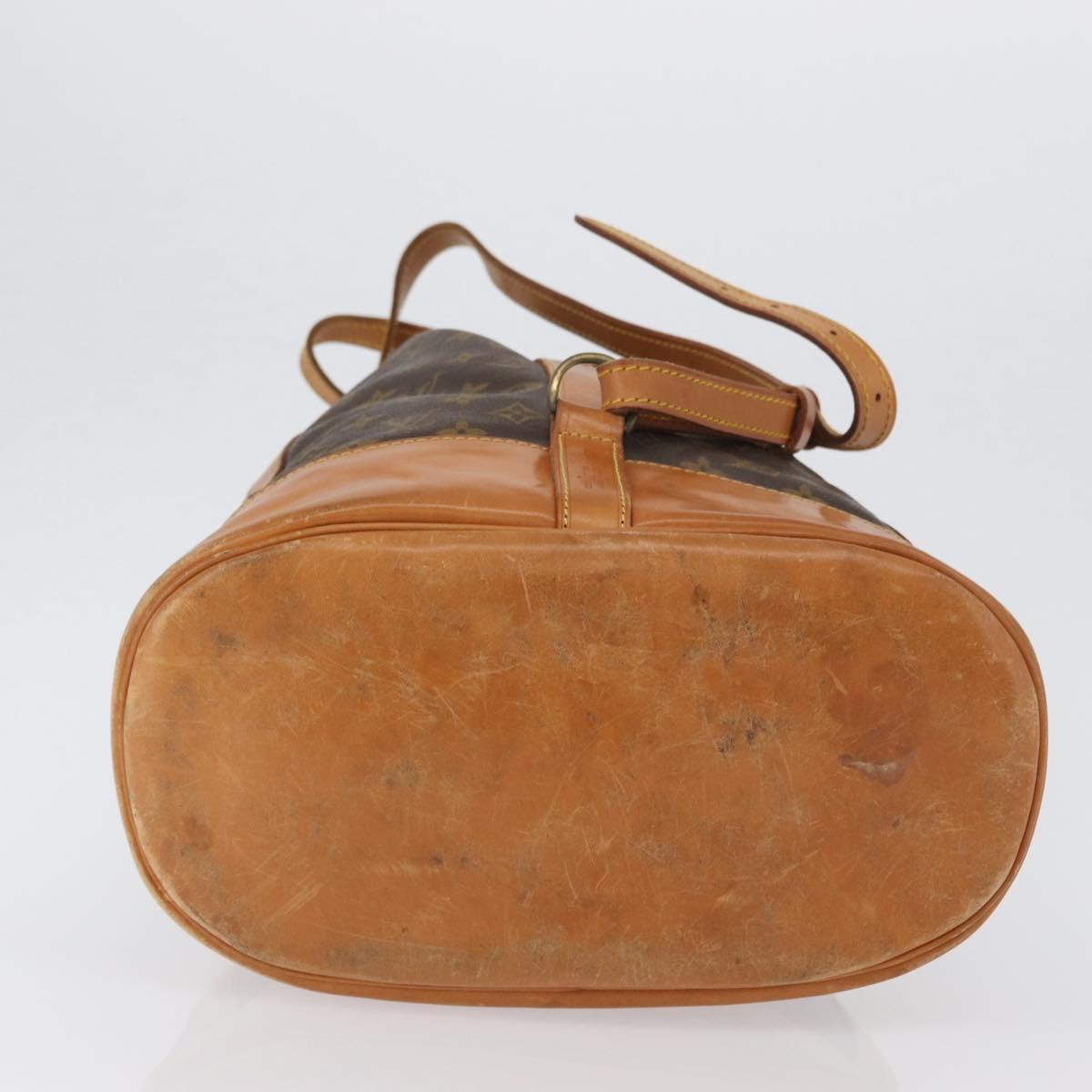 LOUIS VUITTON Monogram Randonnee GM Shoulder Bag M42244 LV Auth ka2465