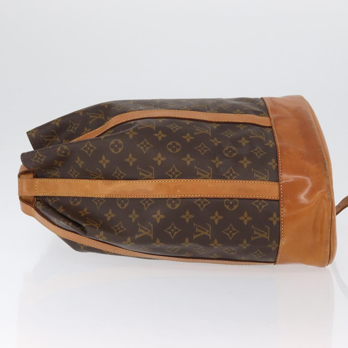 LOUIS VUITTON Monogram Randonnee GM Shoulder Bag M42244 LV Auth ka2465