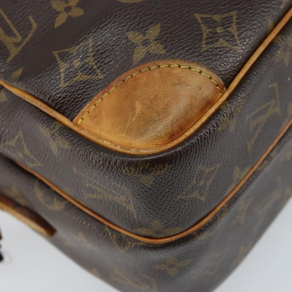 LOUIS VUITTON Monogram Nile Shoulder Bag M45244 LV Auth ka2470