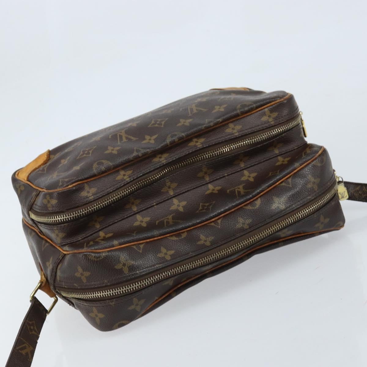 LOUIS VUITTON Monogram Nile Shoulder Bag M45244 LV Auth ka2470