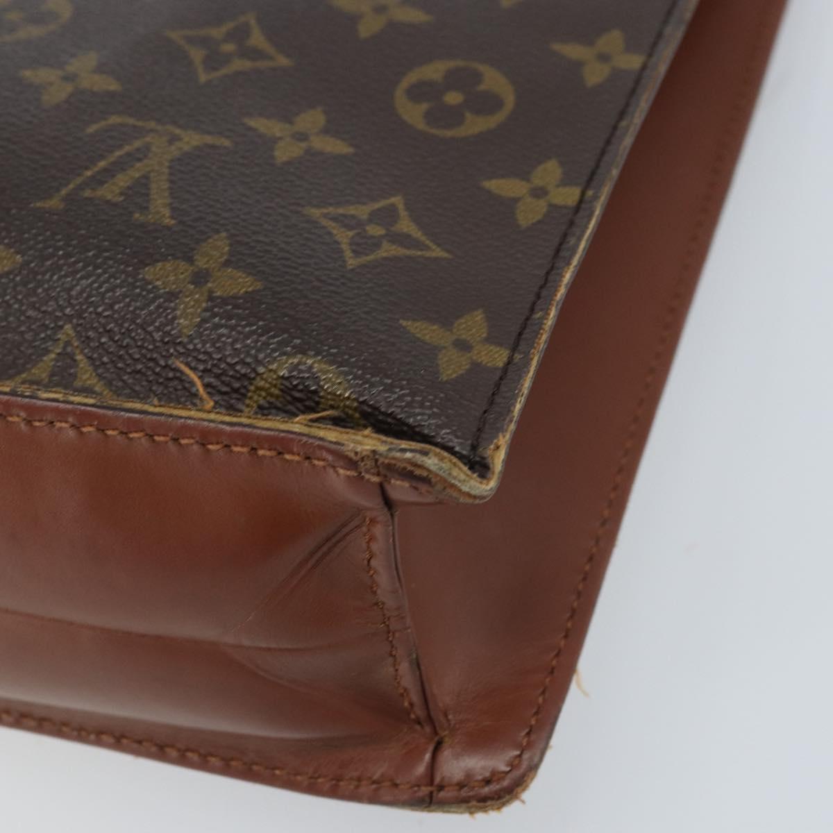 LOUIS VUITTON Monogram Porte Documents Bandouliere Bag M53338 LV Auth ka2476
