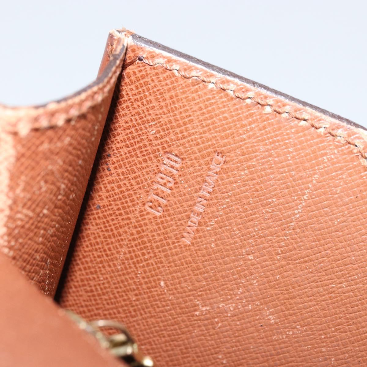 LOUIS VUITTON Monogram Porte Documents Bandouliere Bag M53338 LV Auth ka2476