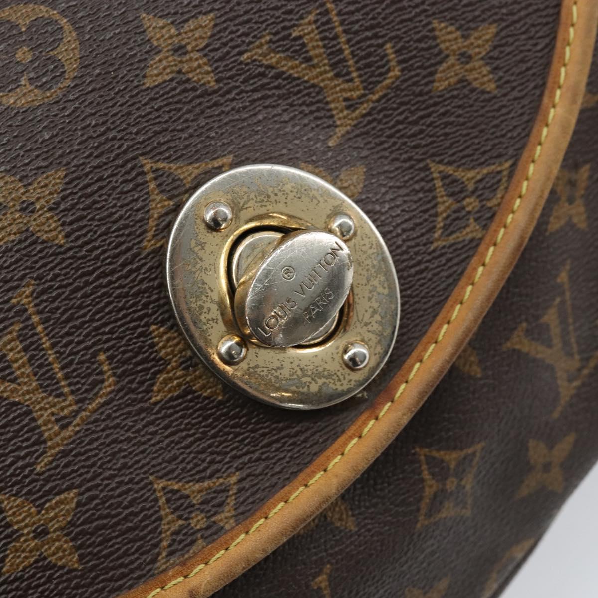 LOUIS VUITTON Monogram Tolum GM Shoulder Bag M40075 LV Auth ka2477