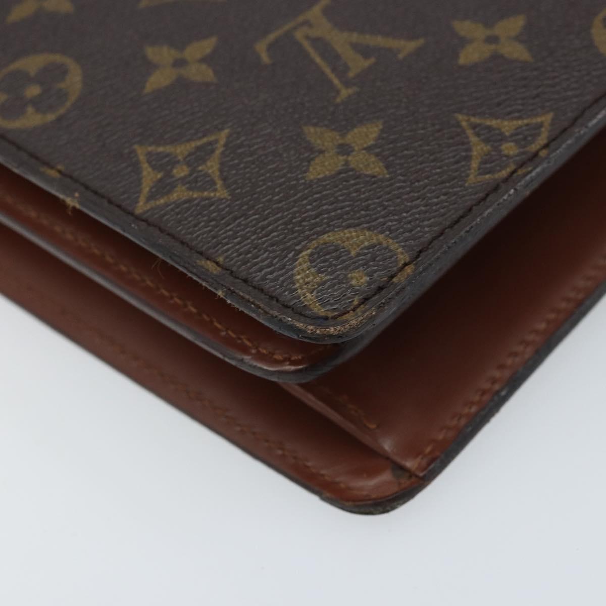 LOUIS VUITTON Monogram Concorde Hand Bag M51190 LV Auth ka2479