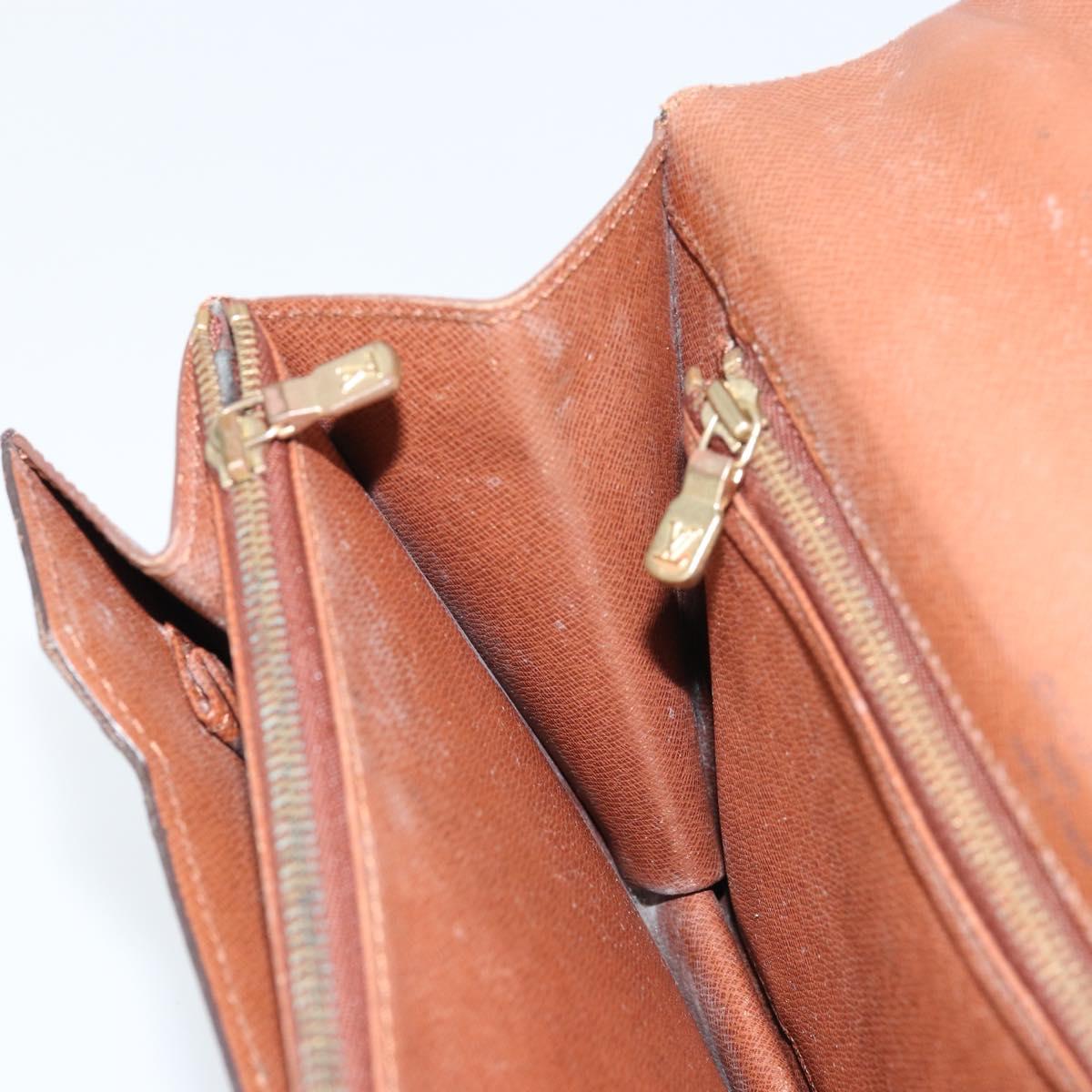 LOUIS VUITTON Monogram Concorde Hand Bag M51190 LV Auth ka2479