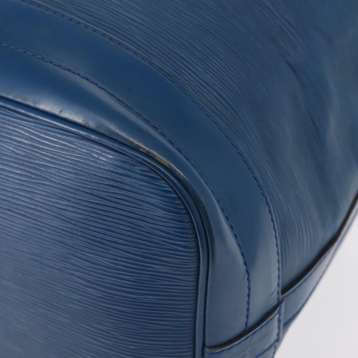 LOUIS VUITTON Epi Noe Shoulder Bag Toledo Blue M44005 LV Auth ka249