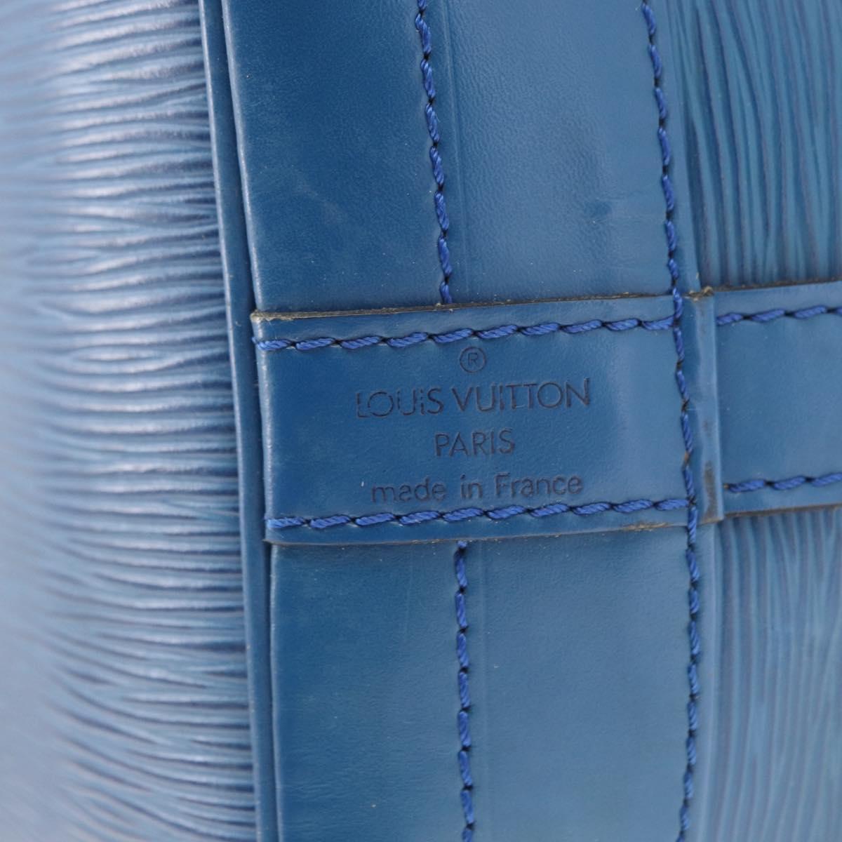 LOUIS VUITTON Epi Noe Shoulder Bag Toledo Blue M44005 LV Auth ka249