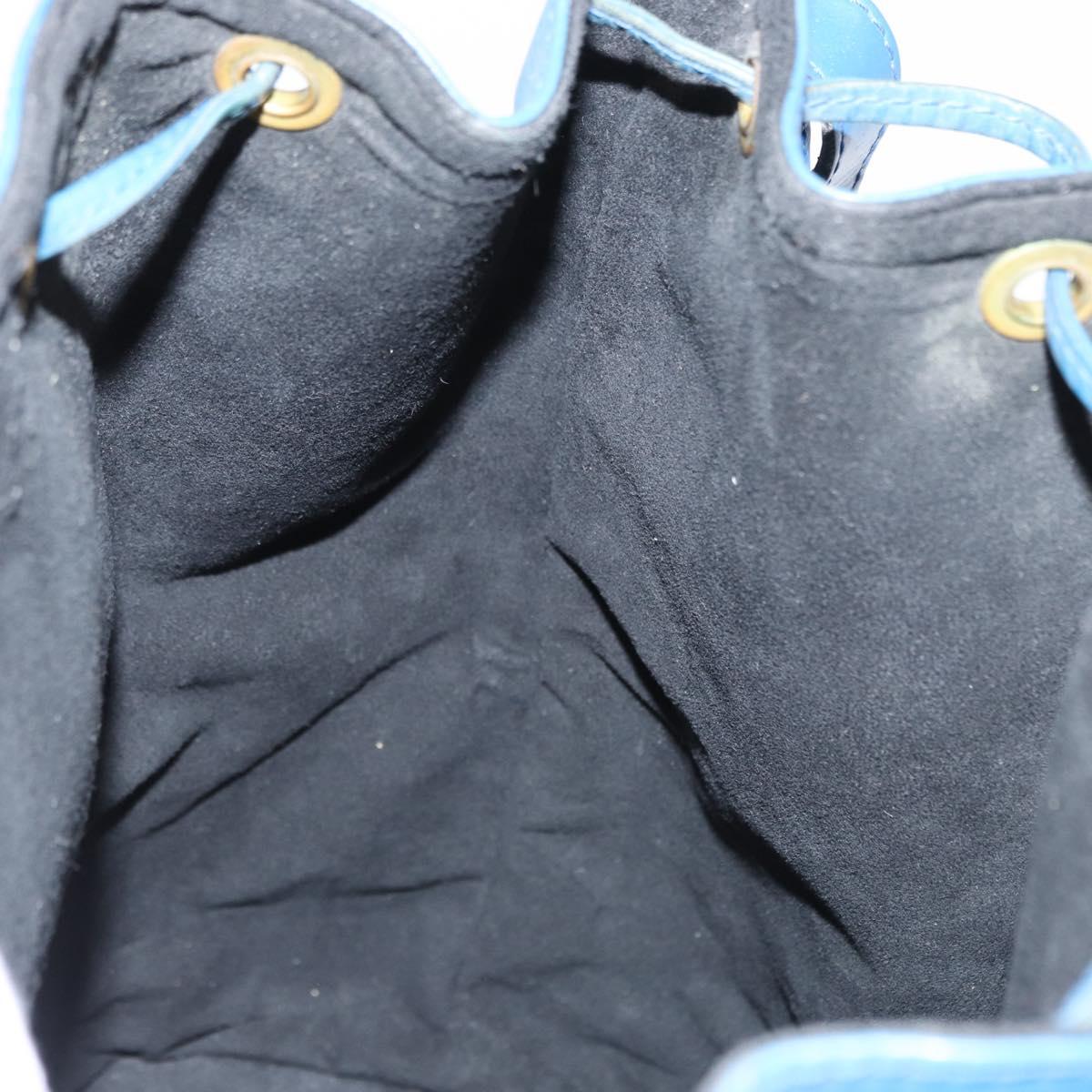 LOUIS VUITTON Epi Noe Shoulder Bag Toledo Blue M44005 LV Auth ka249