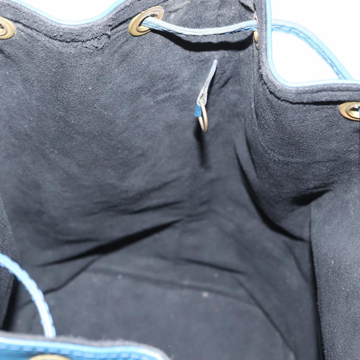 LOUIS VUITTON Epi Noe Shoulder Bag Toledo Blue M44005 LV Auth ka249