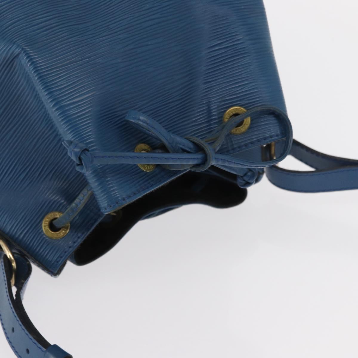 LOUIS VUITTON Epi Noe Shoulder Bag Toledo Blue M44005 LV Auth ka249