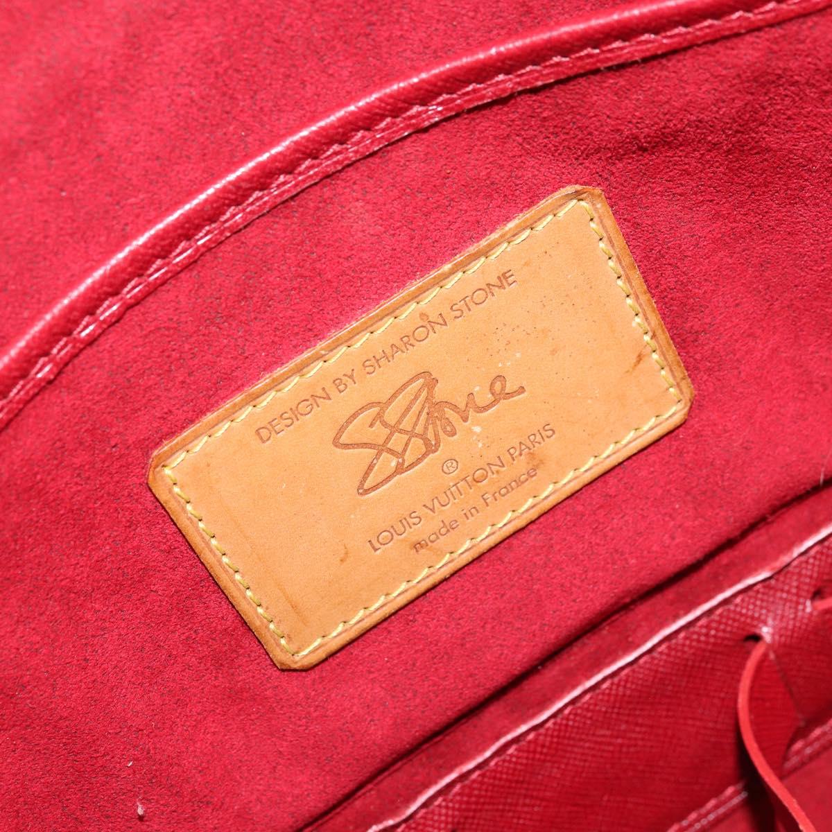 LOUIS VUITTON Monogram Sharon Stone Amphor Three Bag M47275 LV Auth ka2501