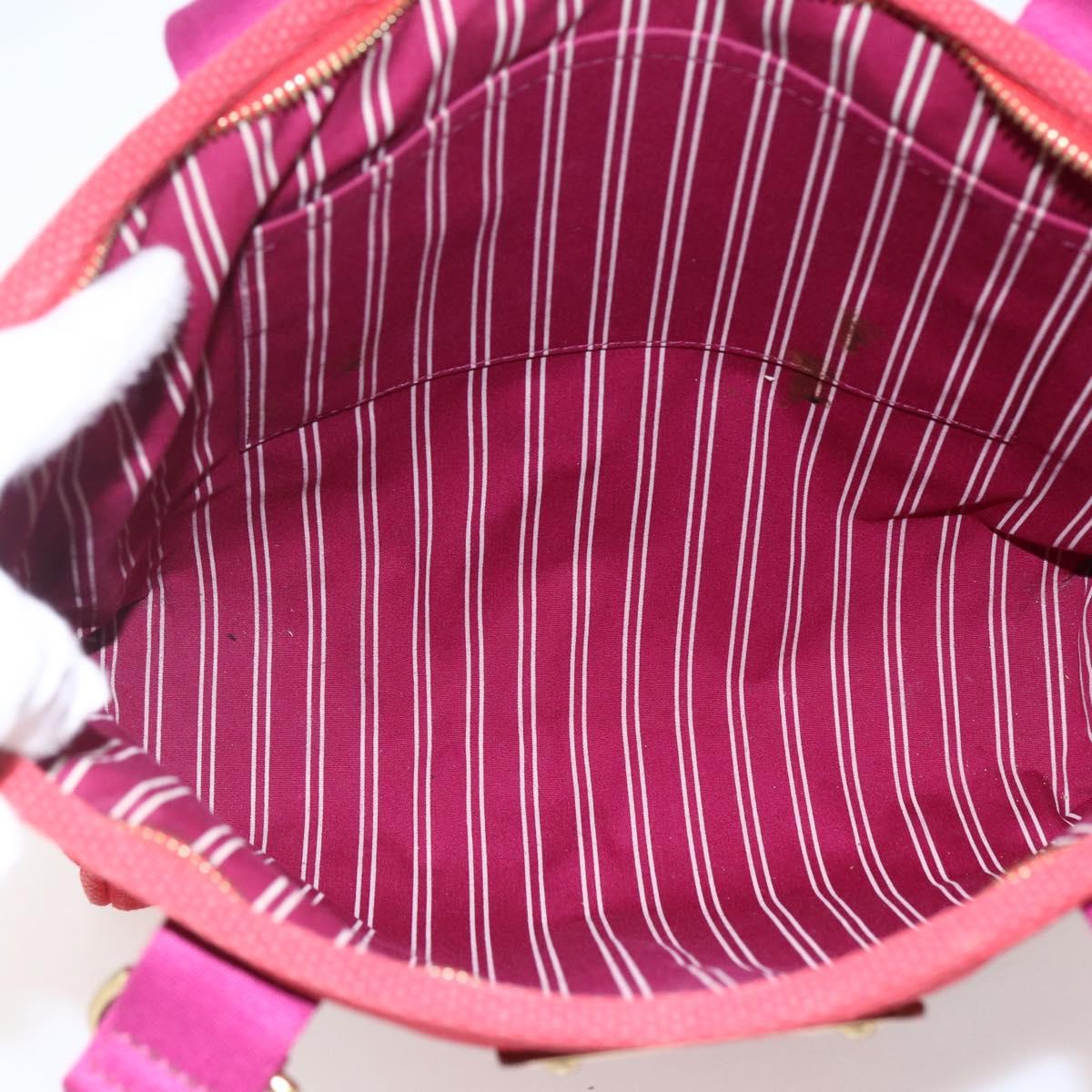 LOUIS VUITTON Antigua Cabas MM Tote Bag Red M40034 LV Auth ka2506