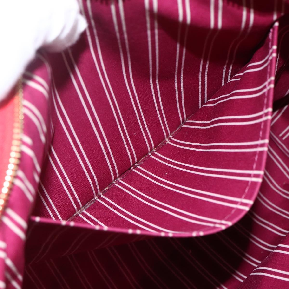 LOUIS VUITTON Antigua Cabas MM Tote Bag Red M40034 LV Auth ka2506