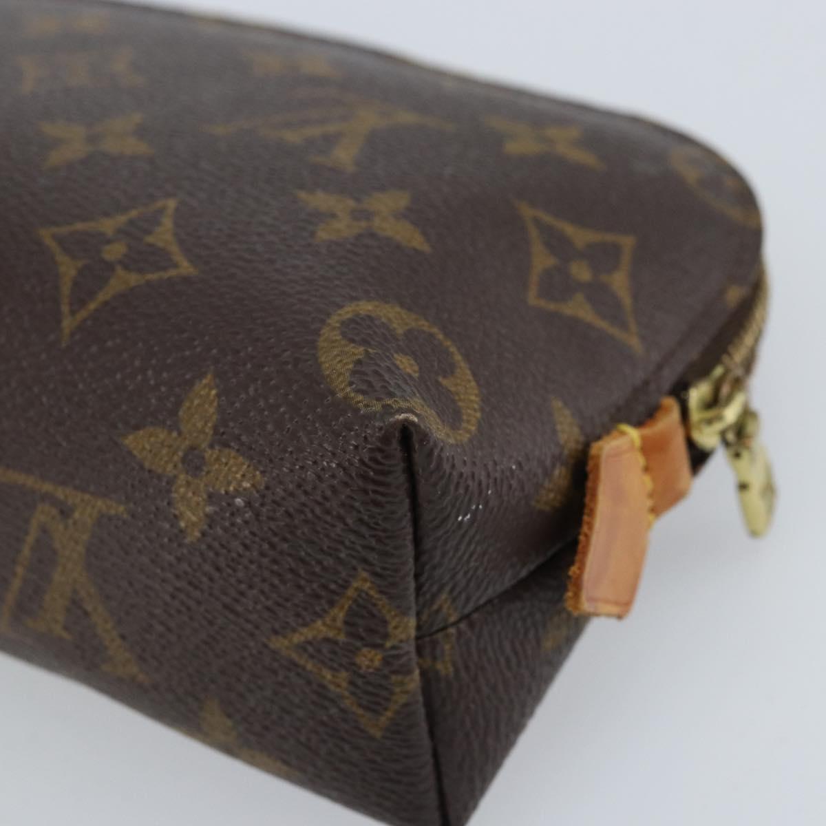 LOUIS VUITTON Monogram Pochette Cosmetic PM Pouch M43998 LV Auth ka2513