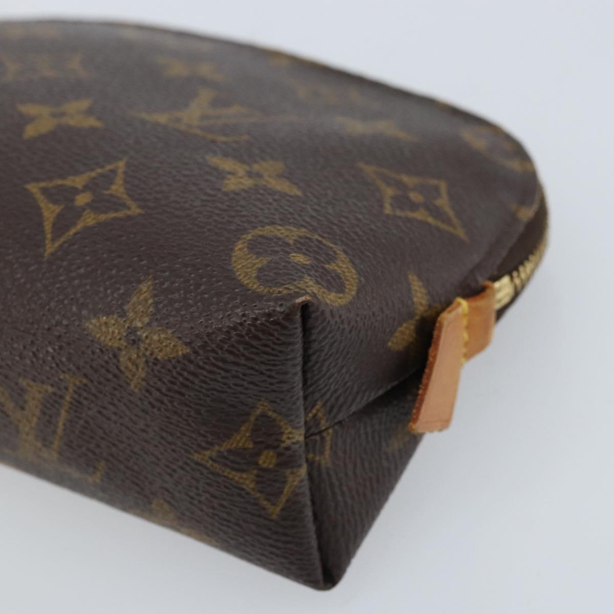 LOUIS VUITTON Monogram Pochette Cosmetic PM Pouch M43998 LV Auth ka2513