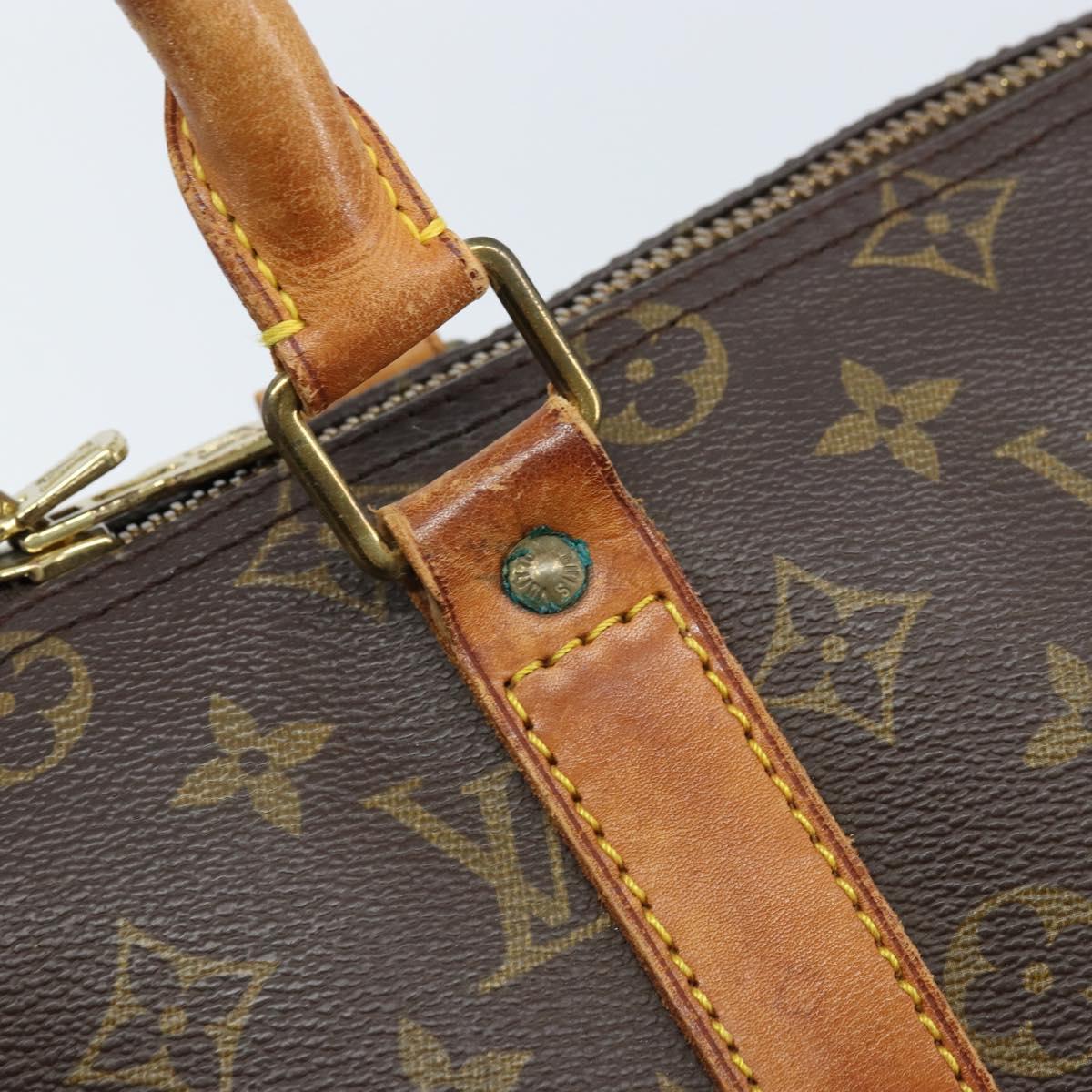 LOUIS VUITTON Monogram Keepall 45 Boston Bag M41428 LV Auth ka2519
