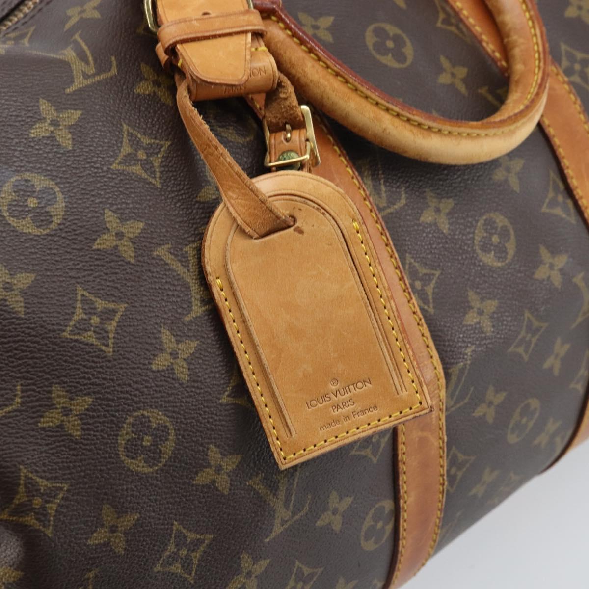 LOUIS VUITTON Monogram Keepall 45 Boston Bag M41428 LV Auth ka2519