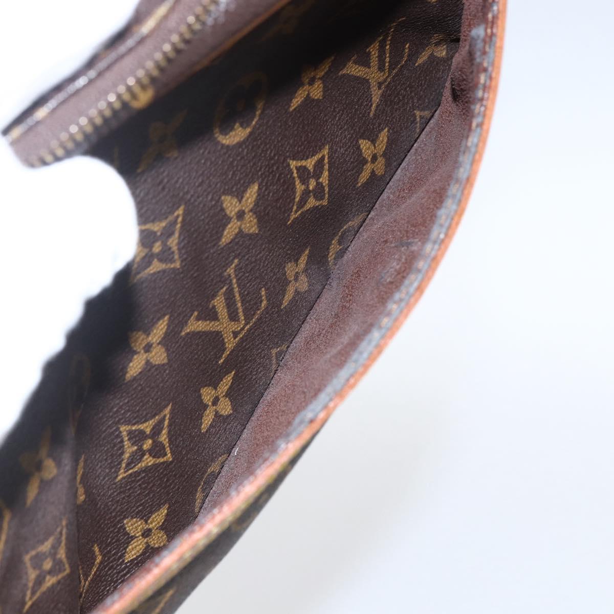 LOUIS VUITTON Monogram Compiegne 23 Clutch Bag M51847 LV Auth ka2525