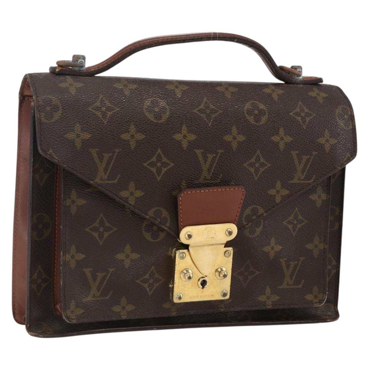 LOUIS VUITTON Monogram Monceau 26 Shoulder Bag M51187 LV Auth ka2528