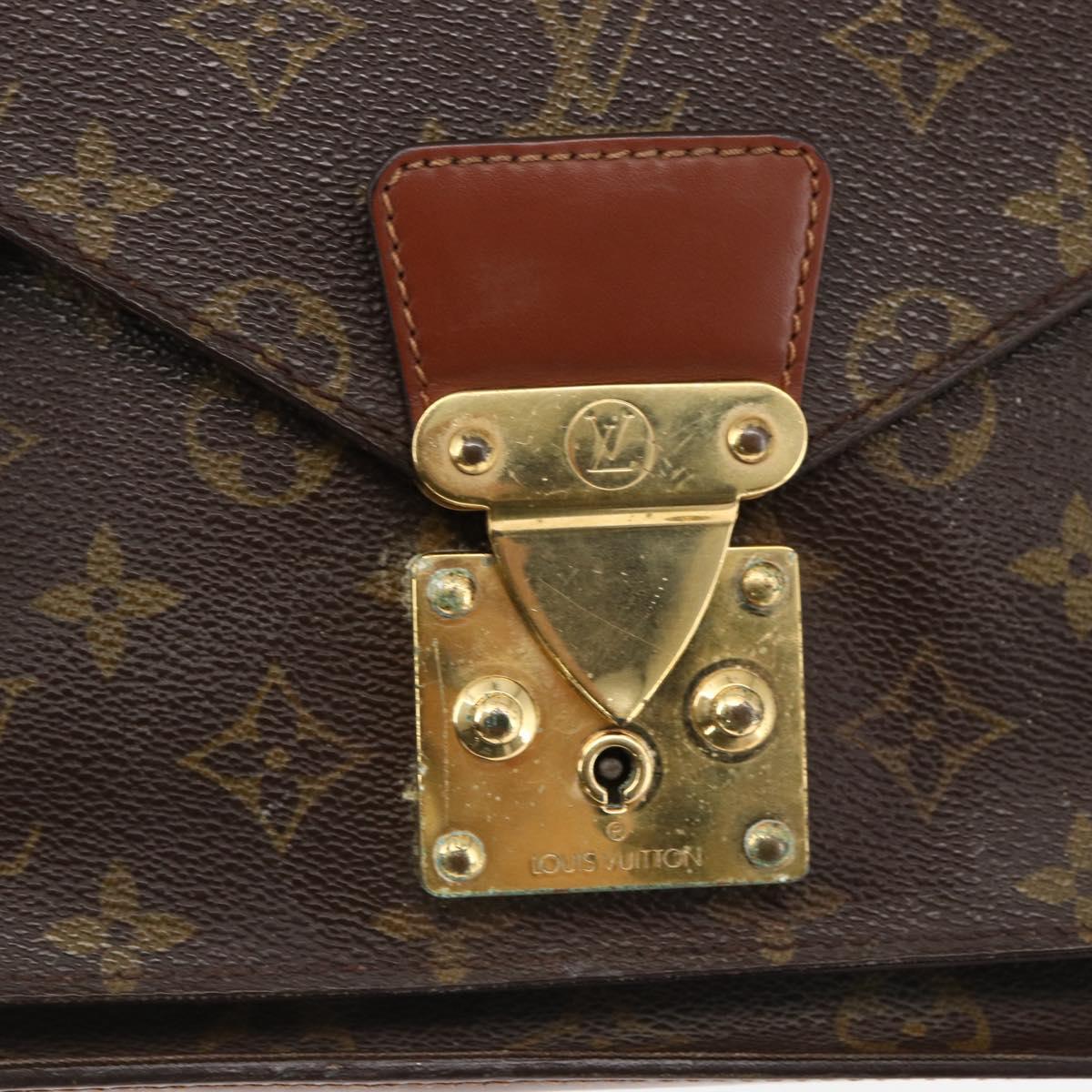 LOUIS VUITTON Monogram Monceau 26 Shoulder Bag M51187 LV Auth ka2528