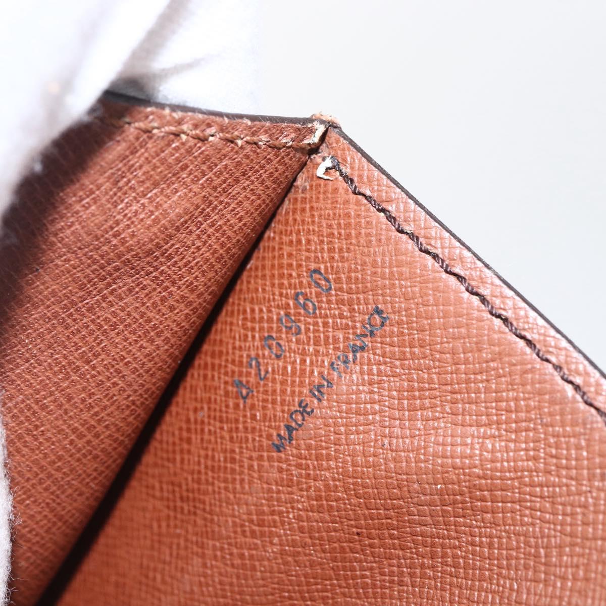 LOUIS VUITTON Monogram Monceau 26 Shoulder Bag M51187 LV Auth ka2528