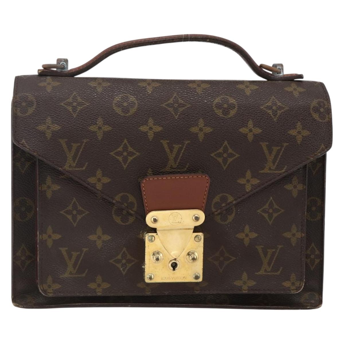 LOUIS VUITTON Monogram Monceau 26 Shoulder Bag M51187 LV Auth ka2528