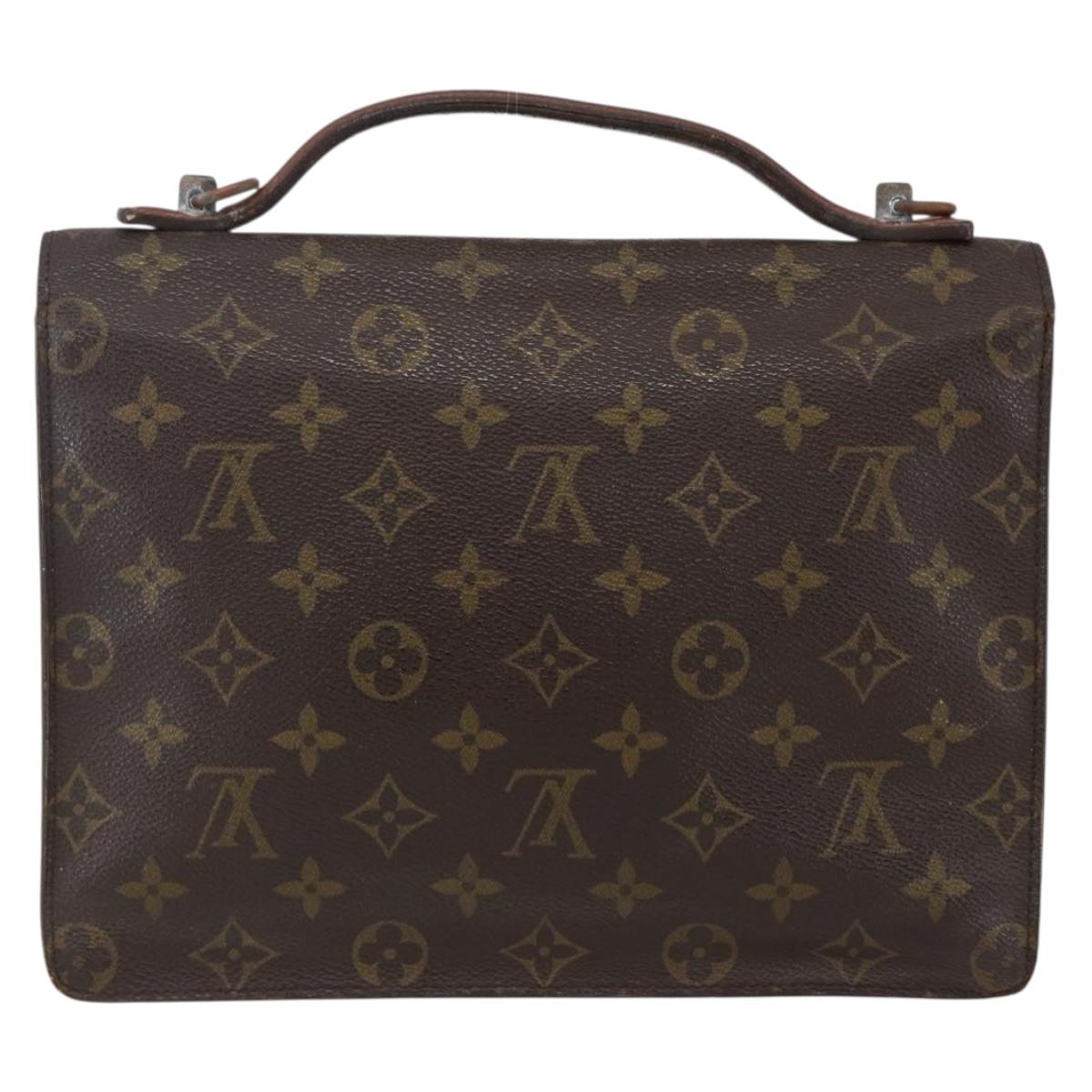 LOUIS VUITTON Monogram Monceau 26 Shoulder Bag M51187 LV Auth ka2528