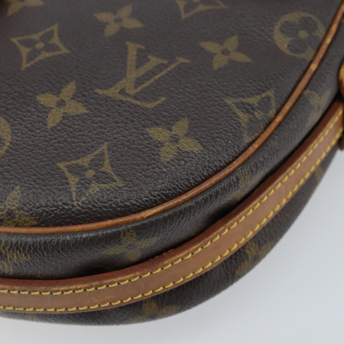 LOUIS VUITTON Monogram Jeune Fille MM Shoulder Bag M51226 LV Auth ka2531