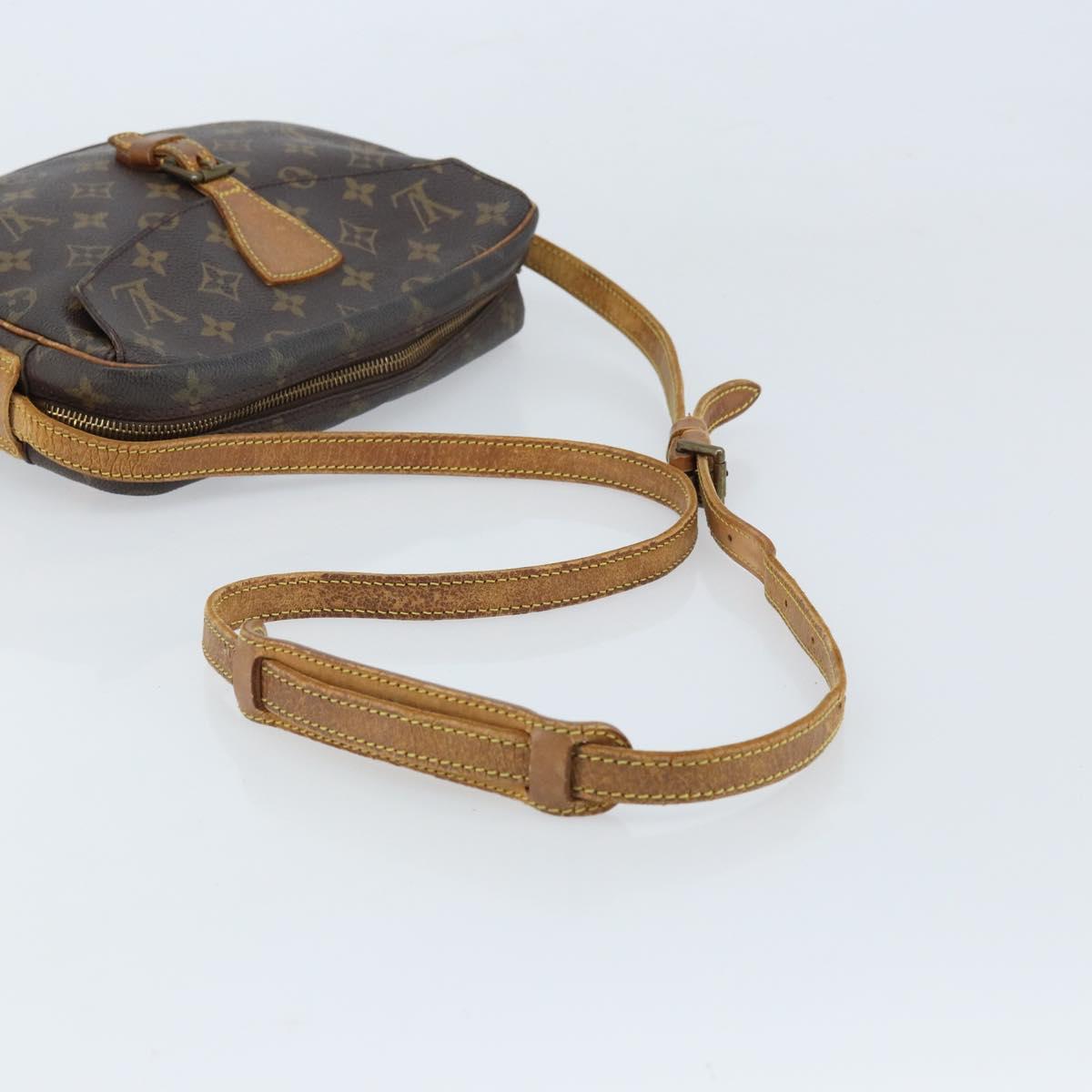 LOUIS VUITTON Monogram Jeune Fille MM Shoulder Bag M51226 LV Auth ka2531