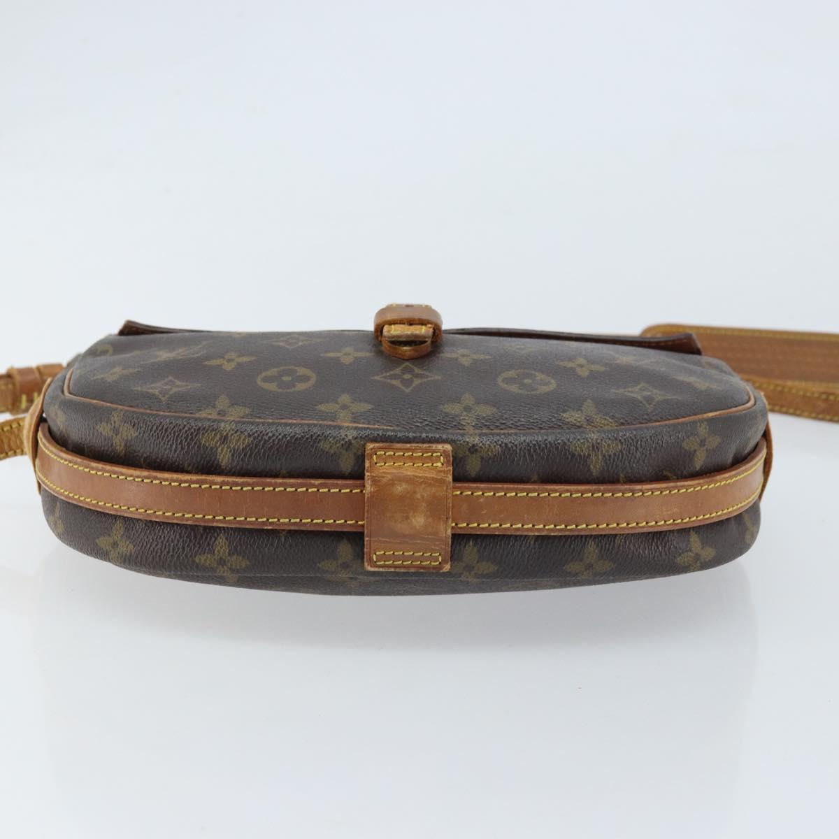 LOUIS VUITTON Monogram Jeune Fille MM Shoulder Bag M51226 LV Auth ka2531
