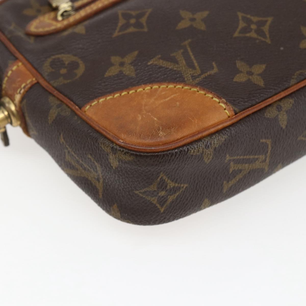 LOUIS VUITTON Monogram Marly Dragonne GM Clutch Bag M51825 LV Auth ka2532